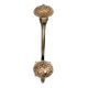 Golden Flower Ceramic Antique Iron Hook